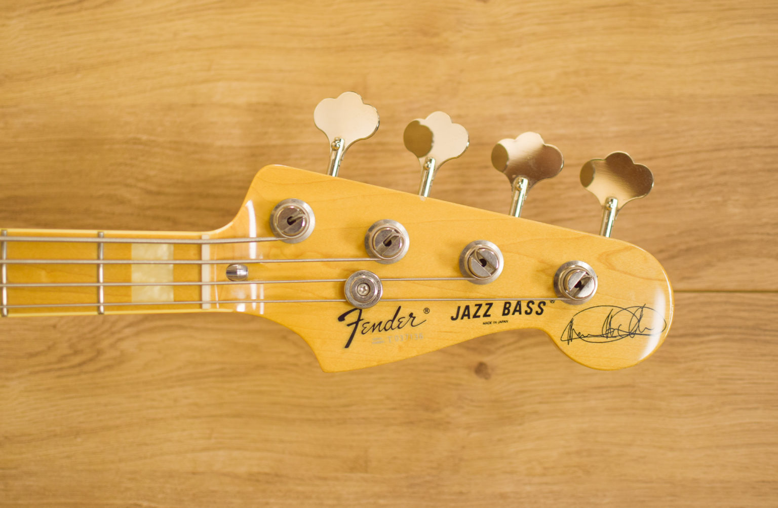 FENDER Marcus Miller JazzBass - Tanne Bass Corner